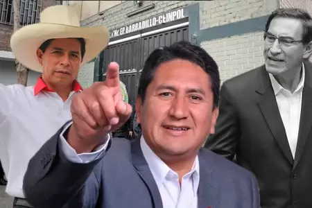 Vladimir sobre eventual indulto a Pedro Castillo.