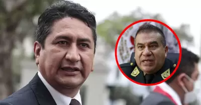 Vladimir Cerr�n exige la salida de �scar Arriola de la PNP.