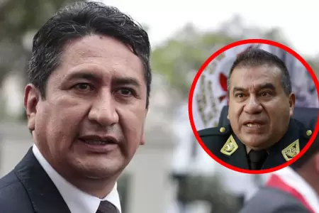 Vladimir Cerr�n exige la salida de �scar Arriola de la PNP.
