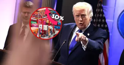 Trump responde con dureza el fallo de la Corte que declar� ilegal sus impuestos.