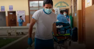 Personal del SAMU y la FAP intervenieron en el correcto traslado del menor a Lim