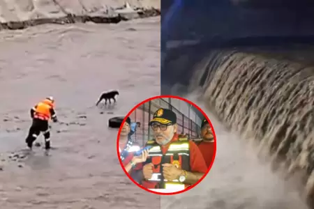 PNP descarta hallazgo de cuerpo de suboficial Patrick Ospina en el rio R�mac.