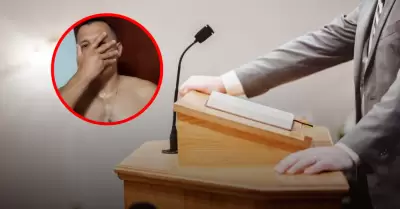 El supuesto alcade fue entontrado con otro hombre y grabado por su esposa.