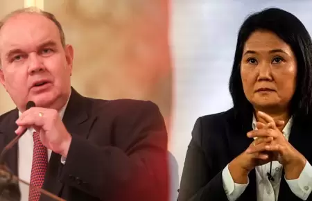 Rafael L�pez Aliaga y Keiko Fujimori en disputa por la ala derecha