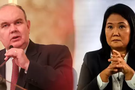 Rafael L�pez Aliaga y Keiko Fujimori en disputa por la ala derecha