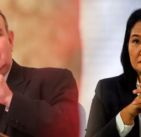 Rafael L�pez Aliaga y Keiko Fujimori en disputa por la ala derecha