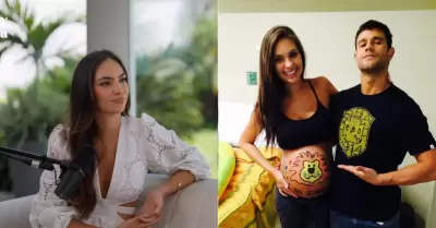 Natalie V�rtiz cierra la posibilidad de tener otros beb� con Yaco