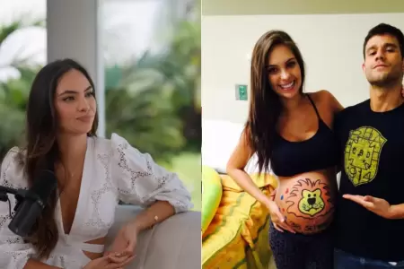 Natalie V�rtiz cierra la posibilidad de tener otros beb� con Yaco