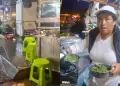 Los Olivos: repentina lluvia perjudica a comerciantes de comida y taxistas durante la madrugada