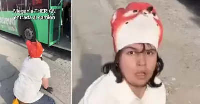 Chofer proh�be subir a grupo de 'therians'