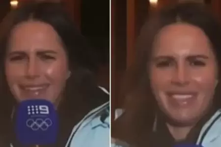 Periodista aparece en estado de ebriedad