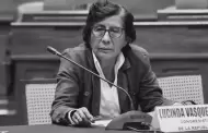 Congresista Lucinda V�squez fallece a los 67 a�os: Parlamento expresa sus condolencias