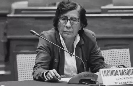 Congresista Lucinda V�squez fallece a los 67 a�os