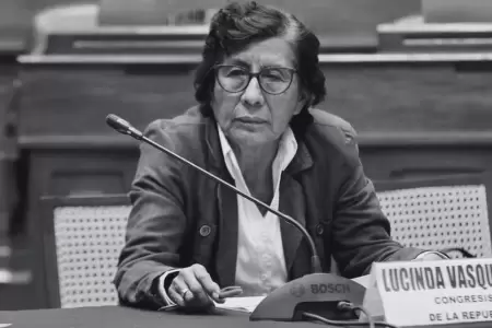 Congresista Lucinda V�squez fallece a los 67 a�os