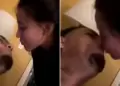 Samahara Lobat�n y Youna paralizan TikTok tras darse tierno beso durante transmisi�n en vivo