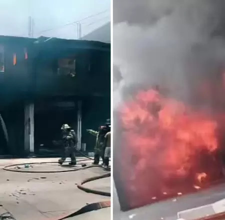 Incendio en Villa El Salvador hoy, 21 de febrero