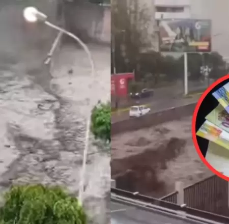 Anuncian bono para damnificados de lluvias