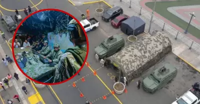 FF.AA. retira comando de Plaza Gasta�eta: MML se pronuncia