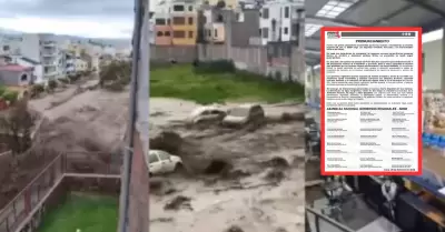 ANGR exige acciones ante lluvias fuertes