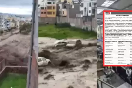 ANGR exige acciones ante lluvias fuertes