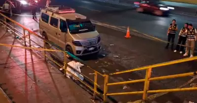 Colectivero fue acribillado en el paradero Acho.