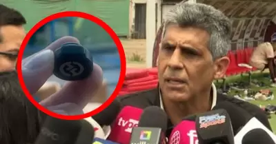 �lvaro Barco denunci� presencia de micr�fonos en palco del Alberto Gallardo.