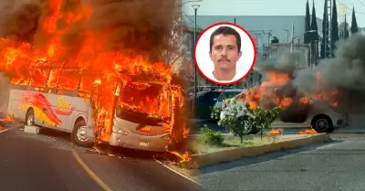 Se reportar m�ltiples incendios narcobloqueos tras el presunto abatimiento del l