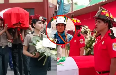 Su restos fueron llevados a La Victoria y a Huachipa para recibir distintos home