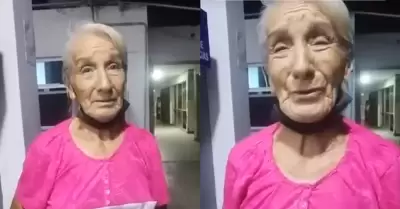 Abuelita llora tras robo de dinero para el tratamiento de c�ncer de su hija