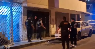 Enfrentamiento entre presuntos barristas deja 2 muertos y un herido