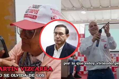 Mart�n Vizcarra se suma a la campa�a de Per� Primero desde el penal de Barbadill