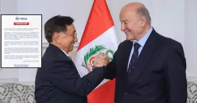 APP respalda designaci�n de Hernando de Soto como nuevo primer ministro.