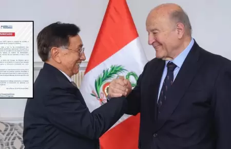 APP respalda designaci�n de Hernando de Soto como nuevo primer ministro.