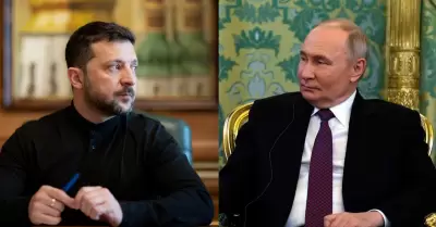 Volod�mir Zelenski / Vlad�mir Putin.