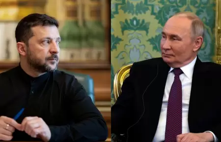 Volod�mir Zelenski / Vlad�mir Putin.