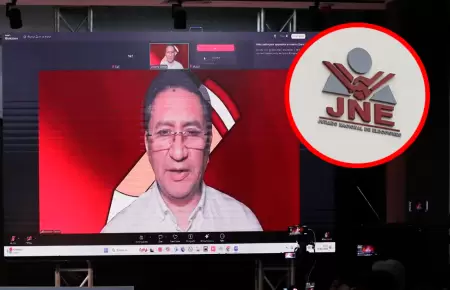 Presidente del JNE dej� en claro la obligatoriedad de la presencialidad.