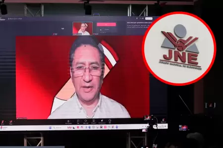 Presidente del JNE dej� en claro la obligatoriedad de la presencialidad.