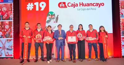 Caja Huancayo en el ranking del Great Place to Work Per� 2026