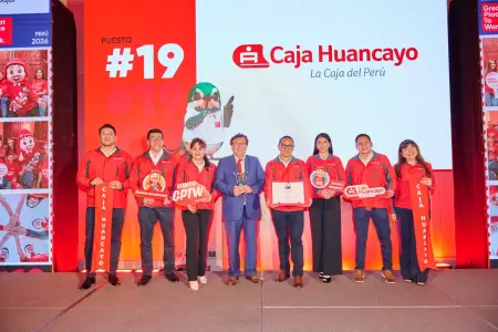 Caja Huancayo en el ranking del Great Place to Work Per� 2026