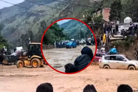 Carretera principal Pasco-Hu�nuco qued� bloqueada por huaico