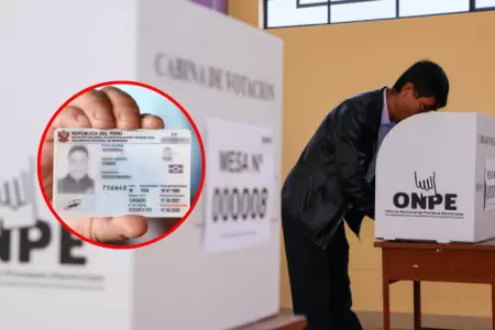 �Podr� votar si tengo mi DNI vencido? Esto es lo que indica la ONPE