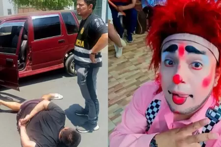 Capturan a presuntos implicados del asesinato del payaso 'Limonch�n'.