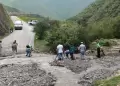 Al menos 20 carreteras del Per� permanecen bloqueadas ante intensas lluvias, advierte vocero de la Sutran
