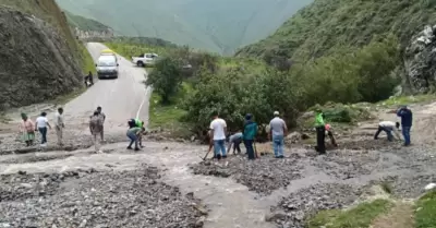 Lluvias intensas se esperan en cinco regiones de la sierra.