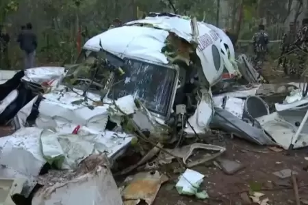 Tragedia a�rea deja 7 fallecidos
