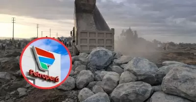 Declaran en emergencia sistema de distribuci�n de gas natural por huaicos