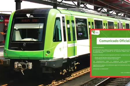 Cierran estaciones por ingreso de una persona a la v�a f�rrea