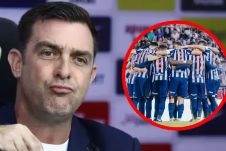 Pablo Guede y plantel de Alianza se reunieron en medio de crisis.