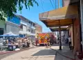 Villa El Salvador: Bomberos controlan incendio de grandes proporciones en el parque industrial