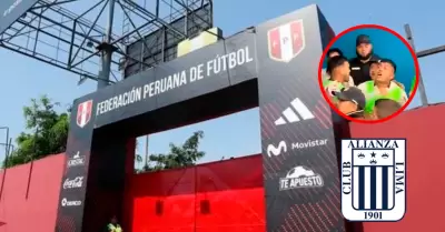 Jairo Concha, Javier Rabanal y Ca�n Fara fueron captados enfrentando a hinchas r